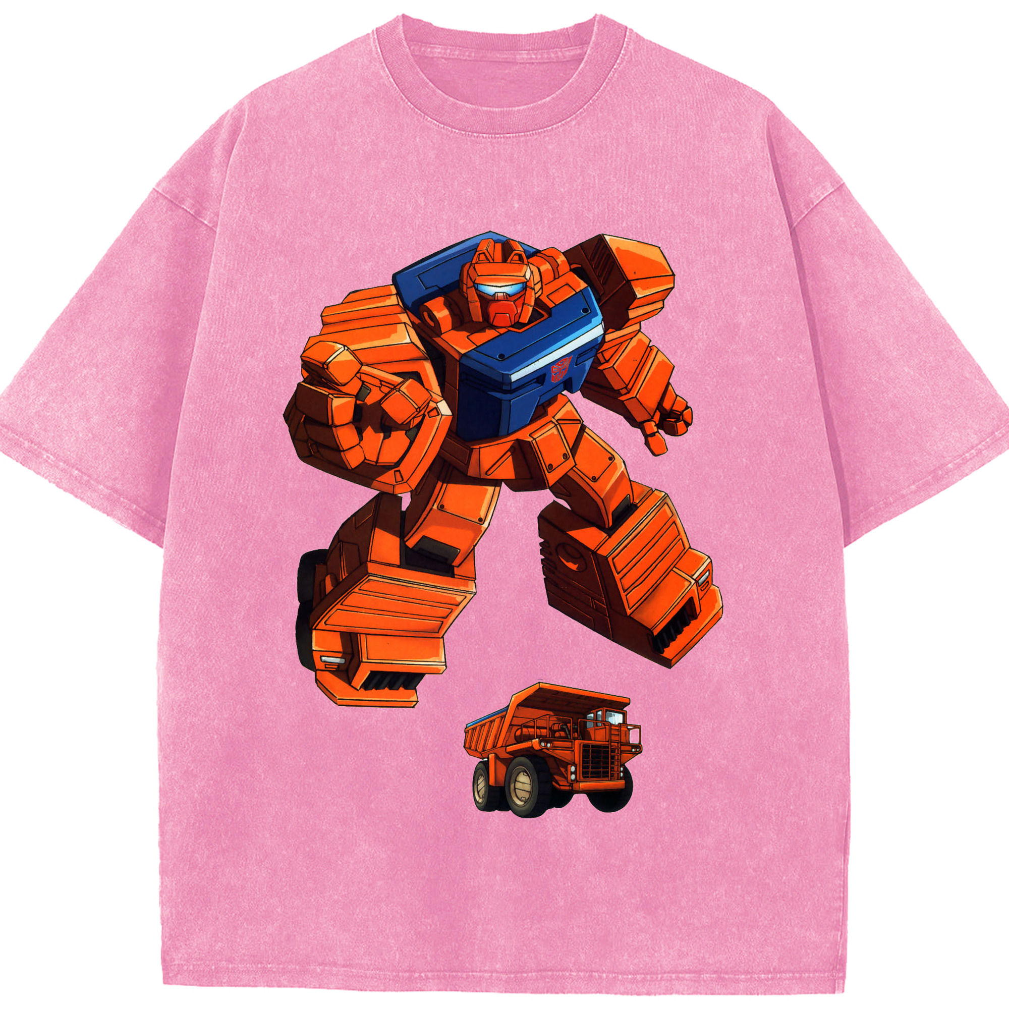 （画像用）  綿100% ヴィンテージ風 半袖Tシャツ（フロントプリント）